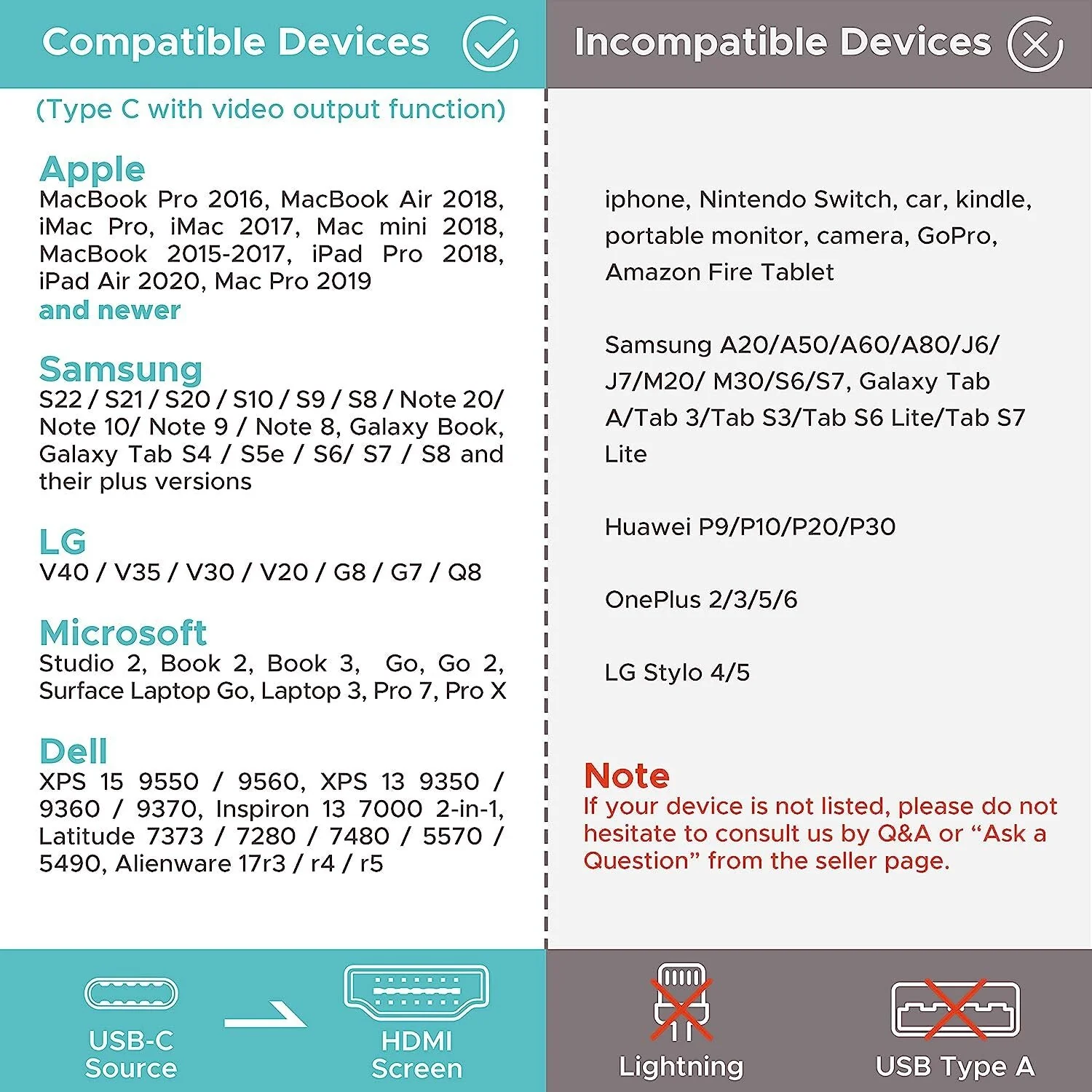 USB-C To HDMI - 4K@30Hz Cable - 6 Foot - Image 3