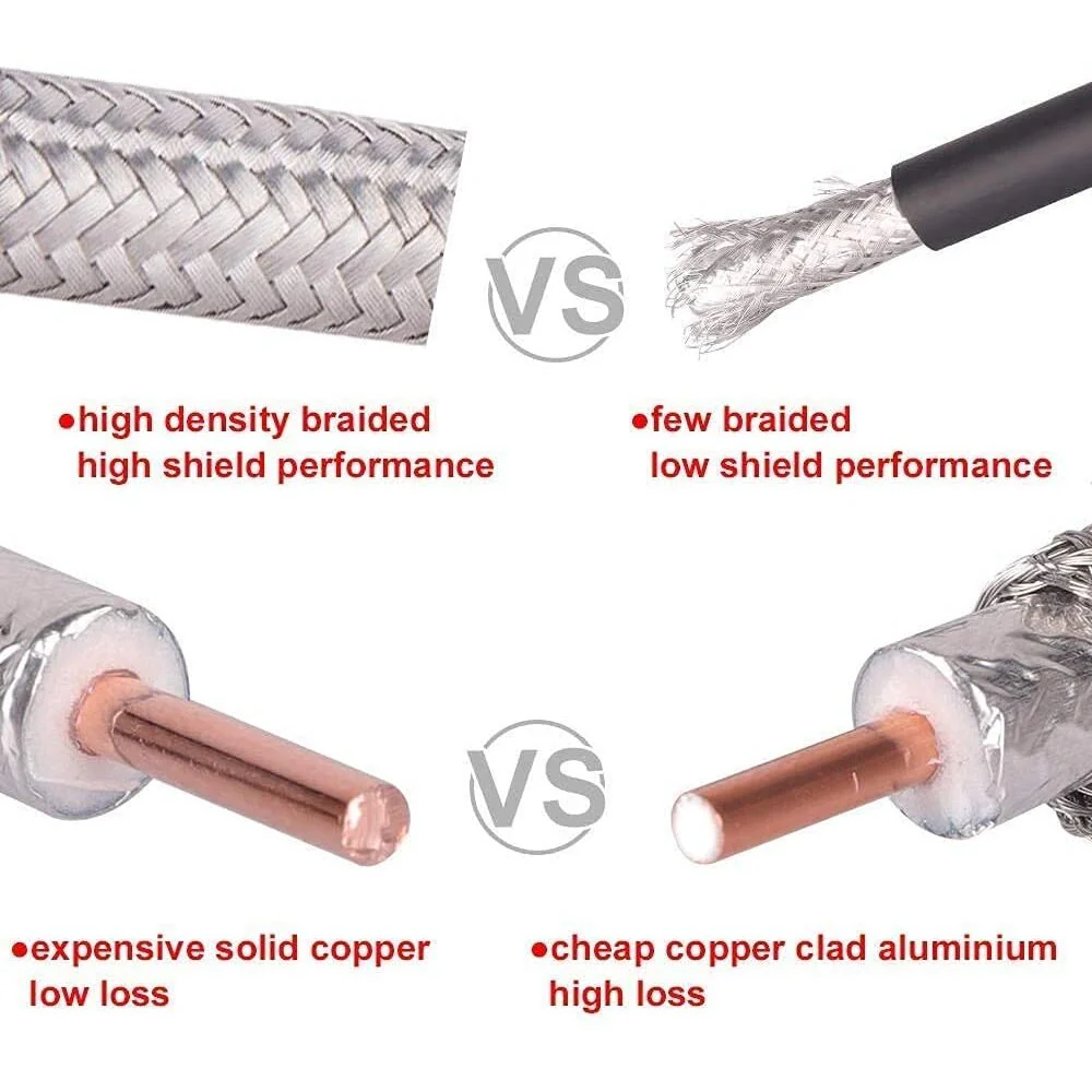 SMA Male to SMA Female Cable 6FT, LMR-240 - Image 4