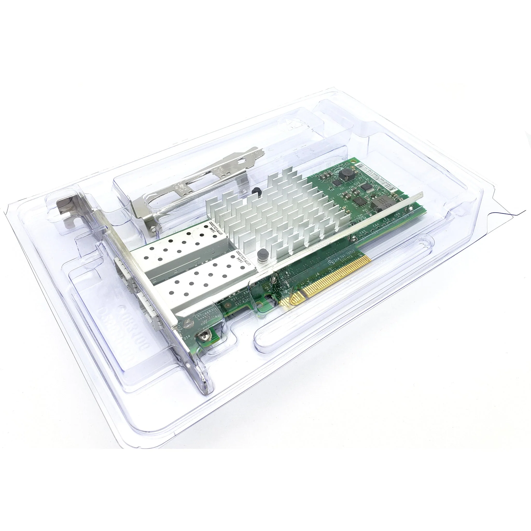 SFP+ (Plus) Dual Port 10Gb PCI-E 8x Network Card - DELL Intel X520-DA2 - Image 3