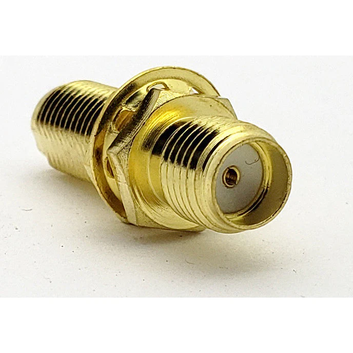 SMA Female - Female Bulkhead Panel Mount Coupler - Image 3