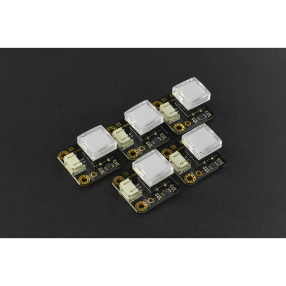 LED Latching Push Button Switch - 5 Pack, Red Blue, Green, White, Yellow Push-on/Push-off - Image 7