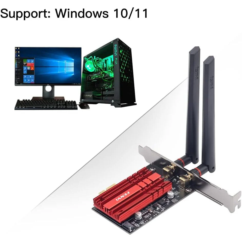 WiFi 6 PCI-E Card 6/5/2.4 GHz - AX210ngw - Image 5