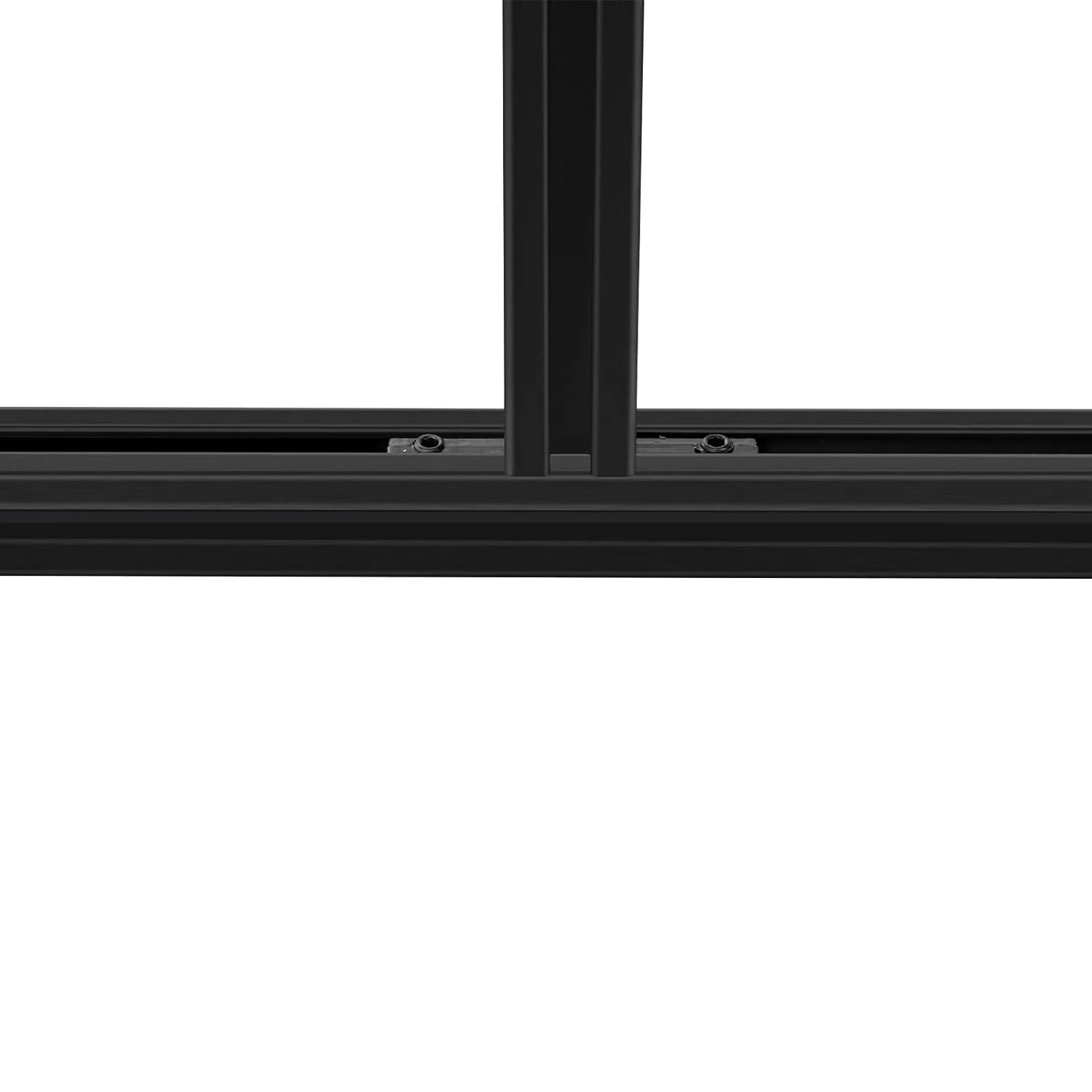 Black Extruded Aluminum Rails - X Beam Style - 48" long 20mm x 20mm - Image 4