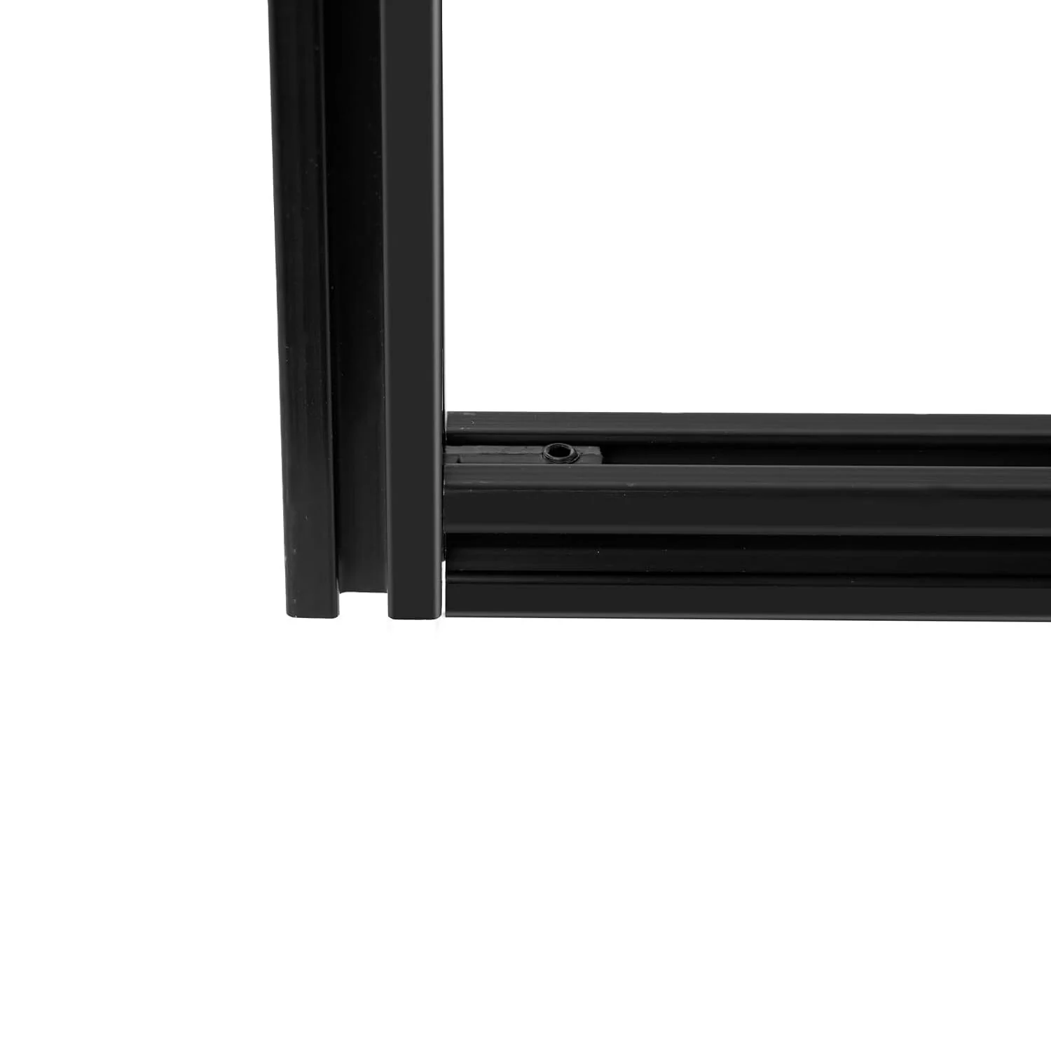 Black Extruded Aluminum Rails - X Beam Style - 48" long 20mm x 20mm - Image 6