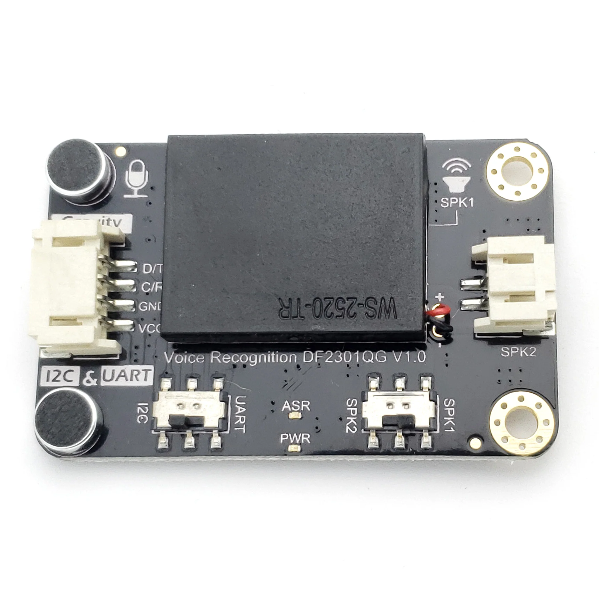 AI Offline Language Learning Voice Recognition Sensor - Arduino, Raspberry Pi, ESP32 - I2C UART - Image 2