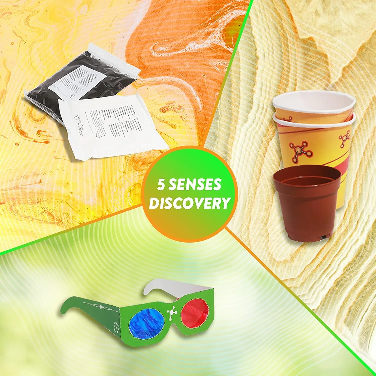 POPULAR SCIENCE 5 Senses Discovery Lab Science Kit - Image 2
