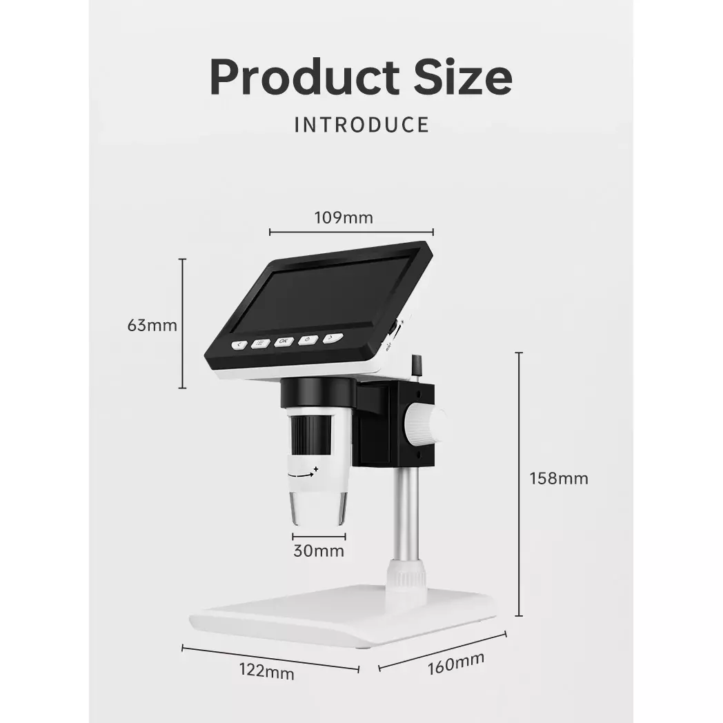 Microscope Magnifier With LCD & USB Output - Image 2