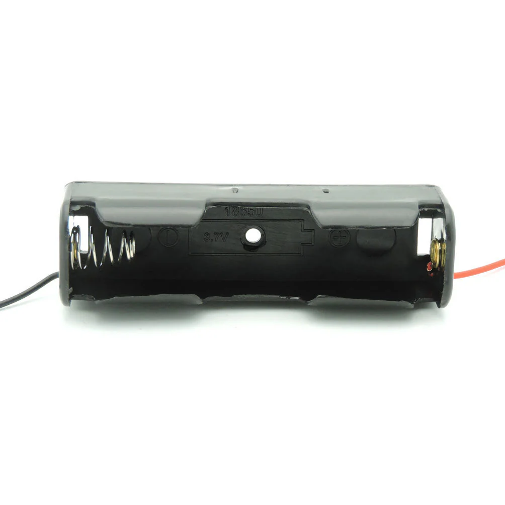Single 18650 Battery Holder - with Leads