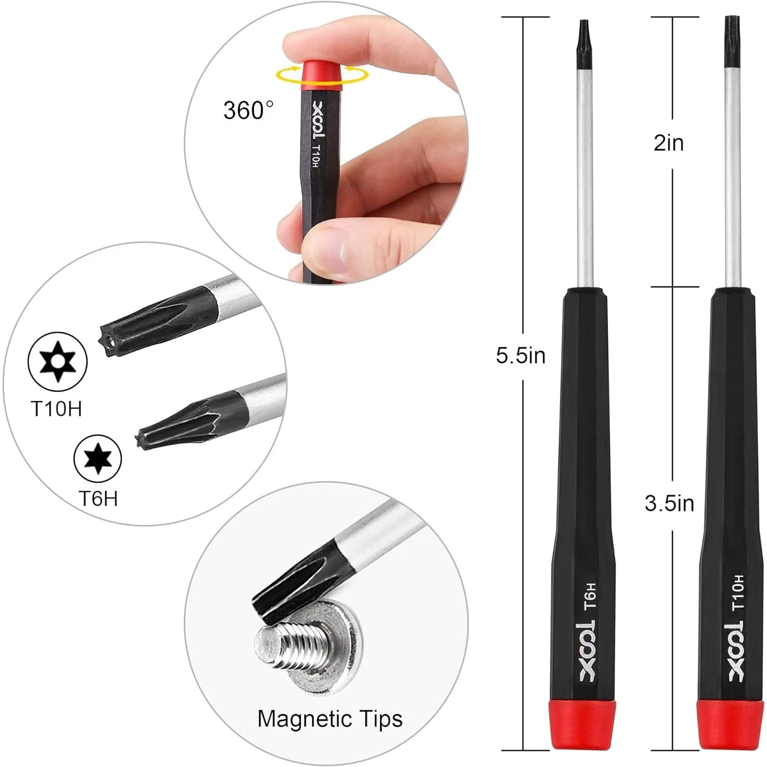 Tri Tip Screwdriver, 17 in 1 Professional Screwdriver Game Bit Repair Tools Kit for Switch JoyCon PS3 PS4 PS5 Xbox One 360 Gamebit NES SNES DS Wii GBA - Image 3
