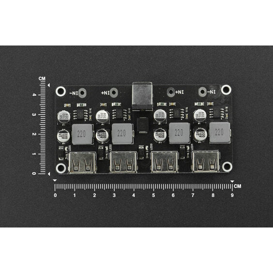 4-way Fast Charge Buck Module (Compatible with Raspberry Pi 4B & Jetson Nano) - Image 2