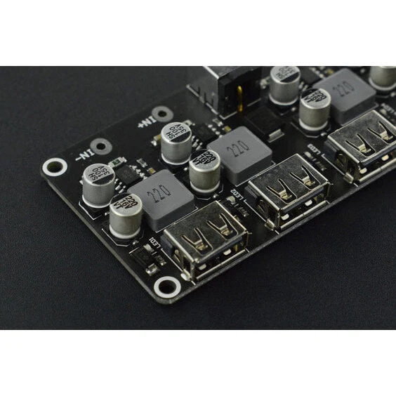 4-way Fast Charge Buck Module (Compatible with Raspberry Pi 4B & Jetson Nano) - Image 5