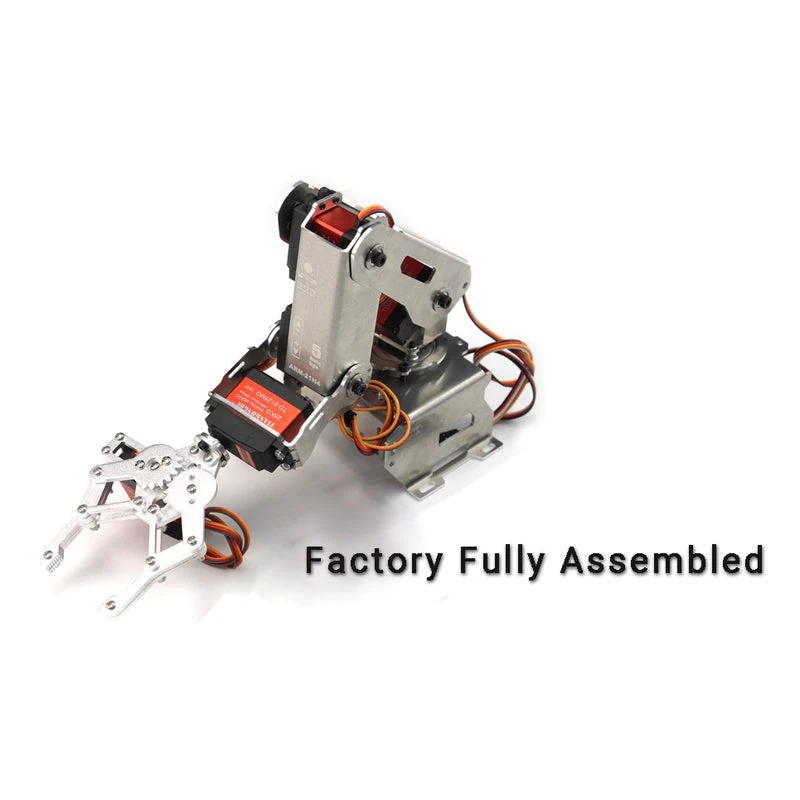 6 DOF 25KG Digital Servo Educational Desktop Robotic Arm V2 - Image 2
