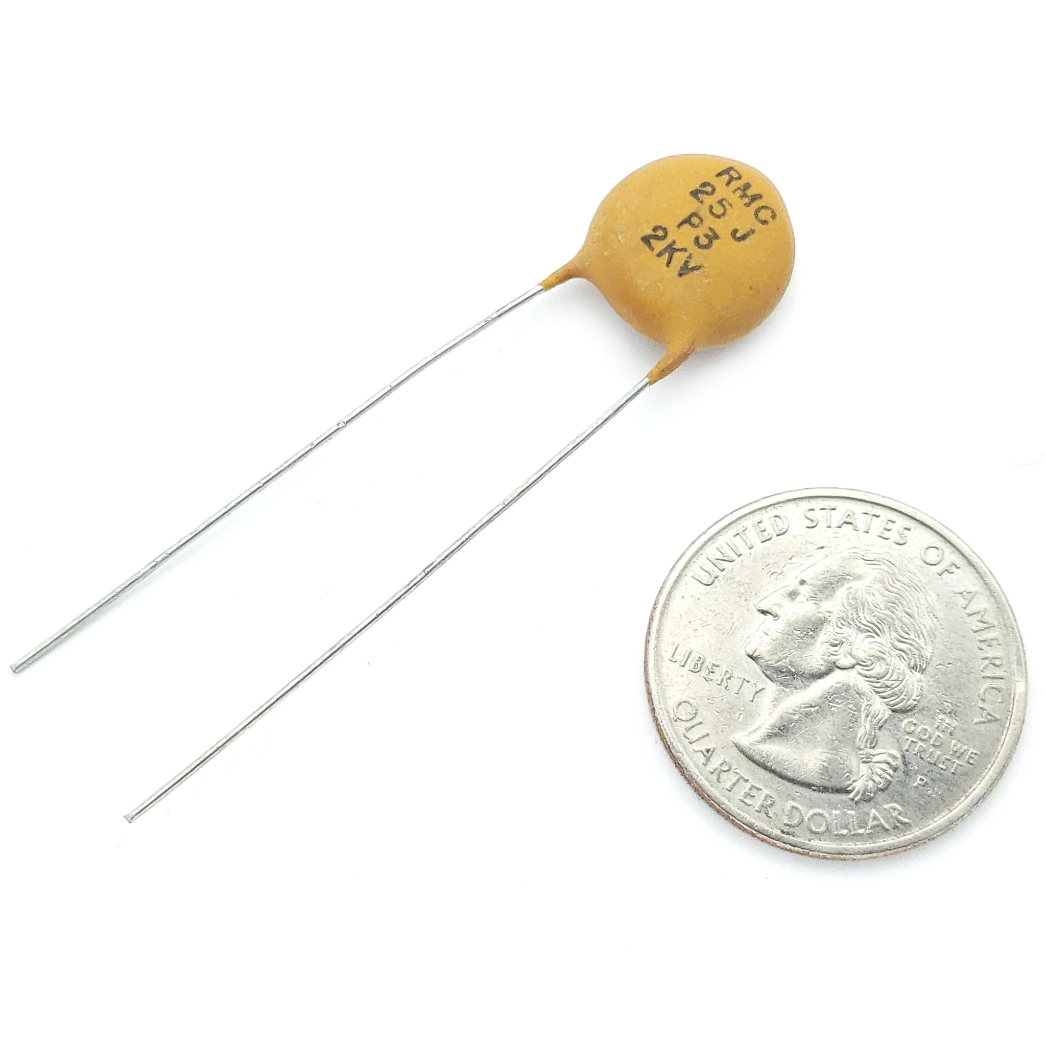 ceramic capacitor 27 pF ±5% 1000 volts N750 - Image 2