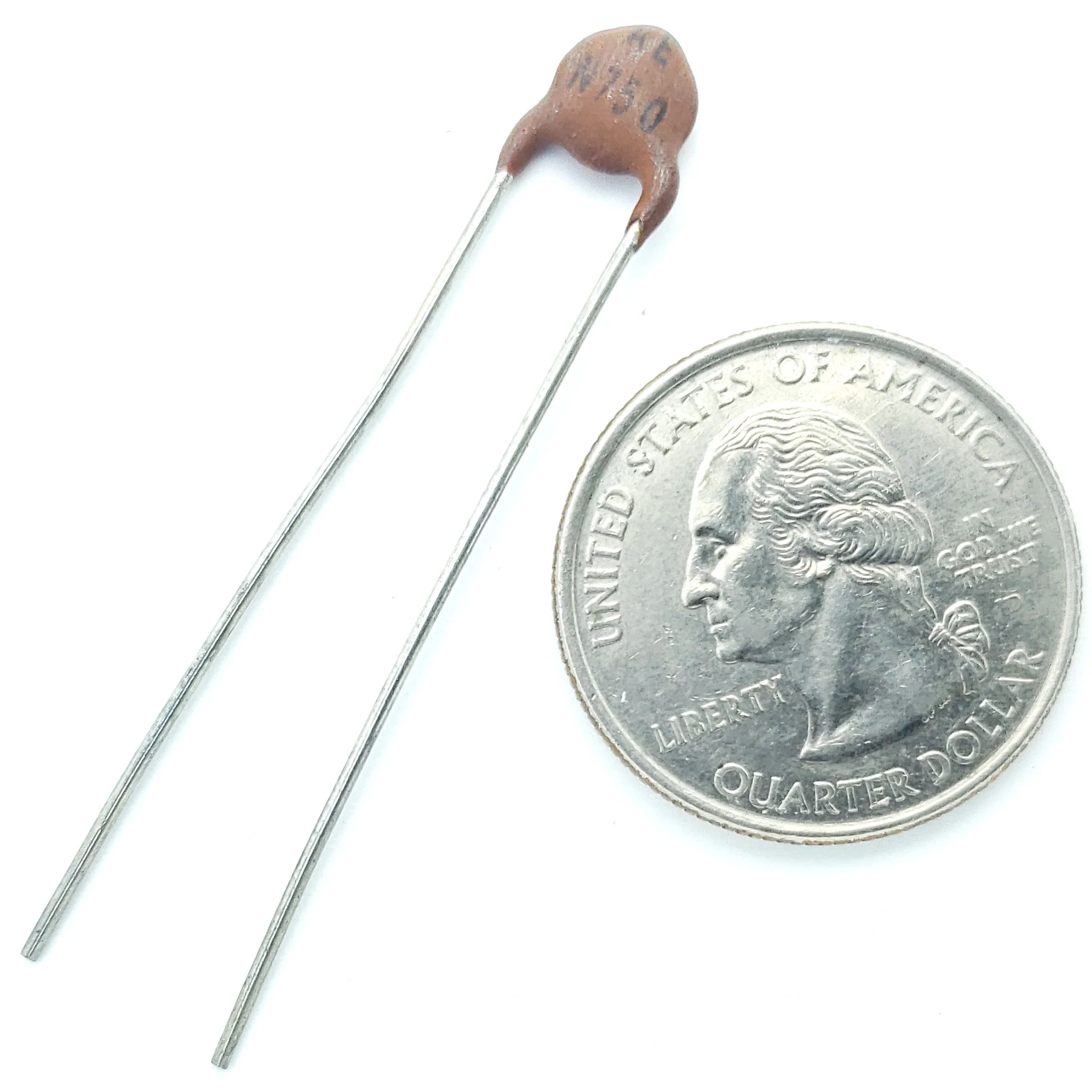 ceramic capacitor 27 pF ±10% 1000 volts S2L - Image 2