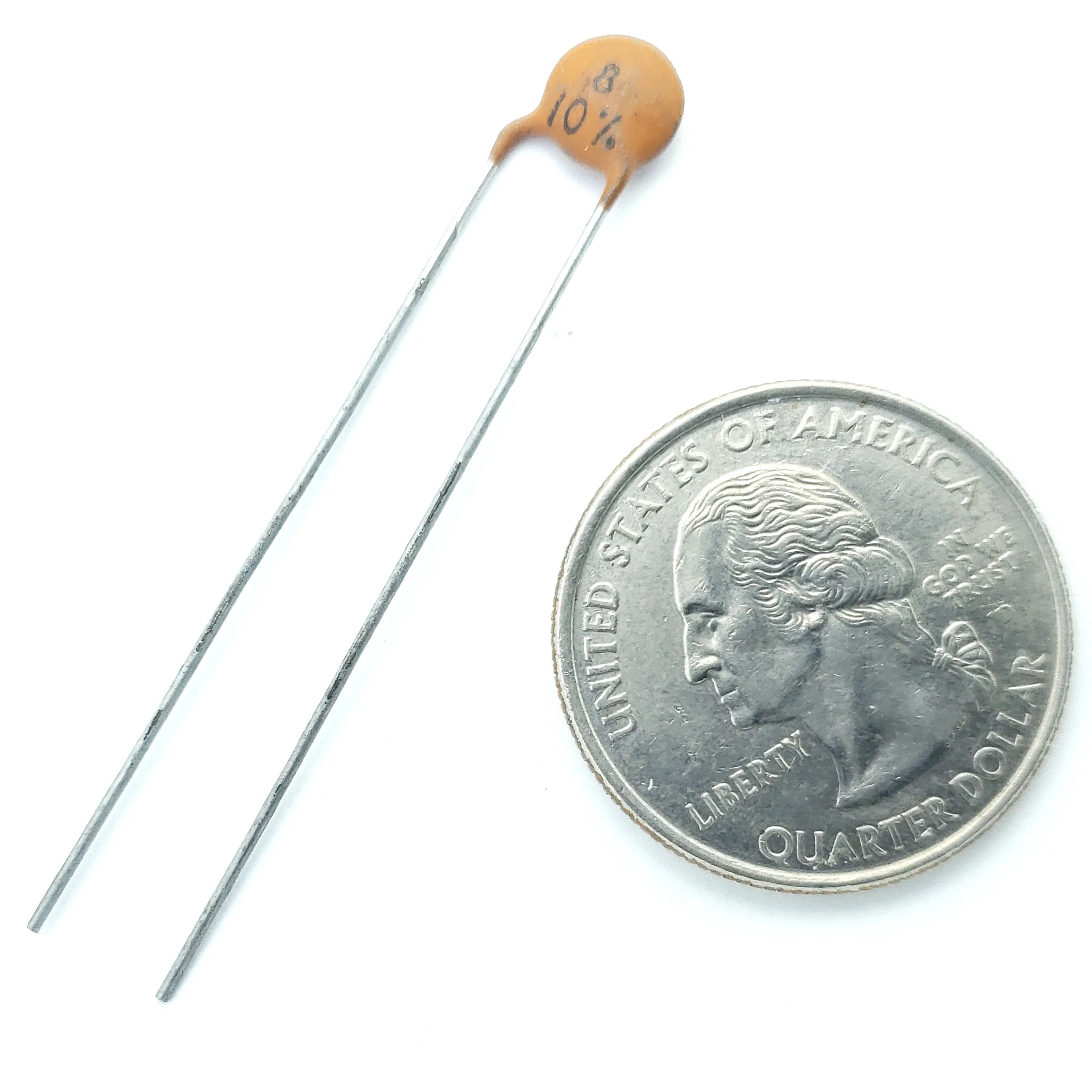 ceramic capacitor 8 pF ±10% 1000 volts - Image 2
