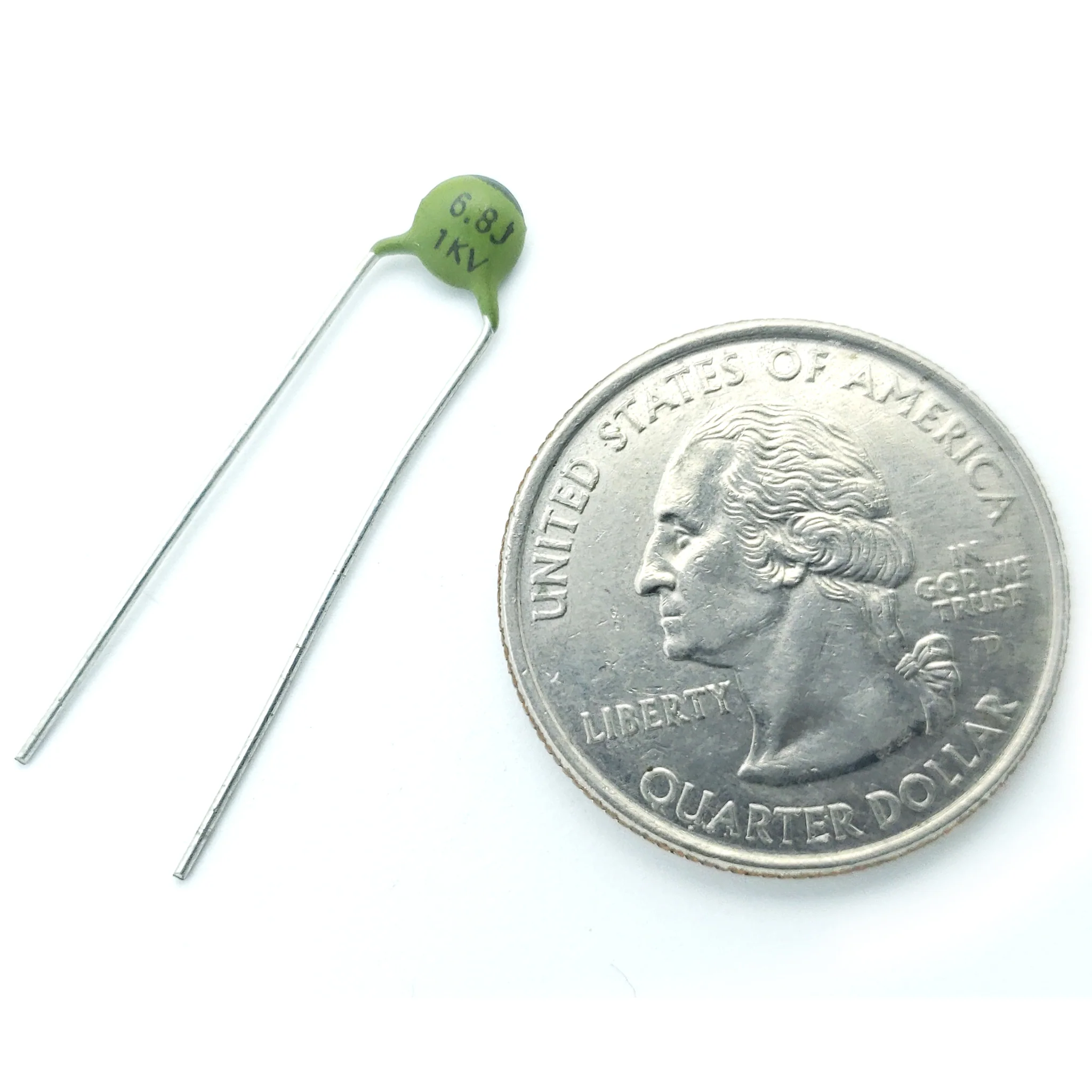ceramic capacitor 6.8 pF ±10% 1000 volts S2L - Image 2
