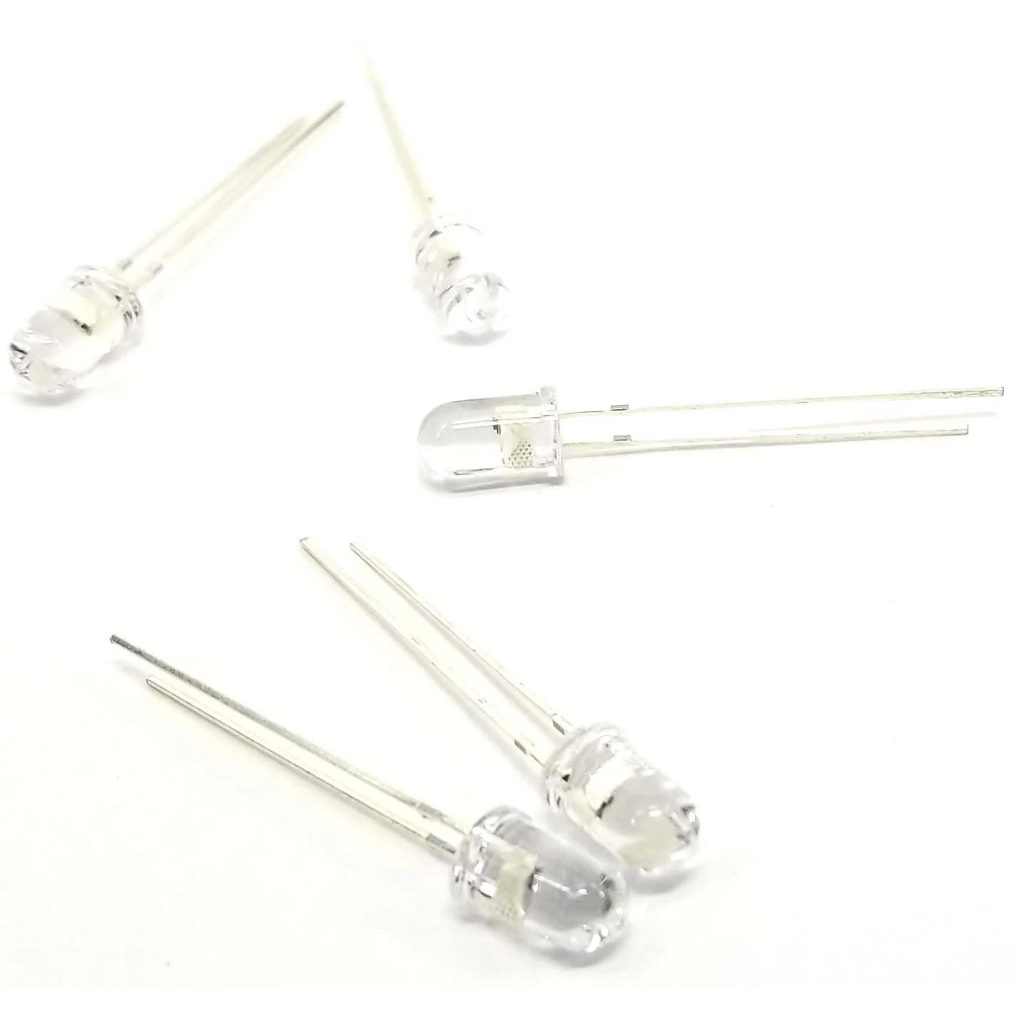 Flicker Flame Orange LED 5mm 5-Pack - Image 3