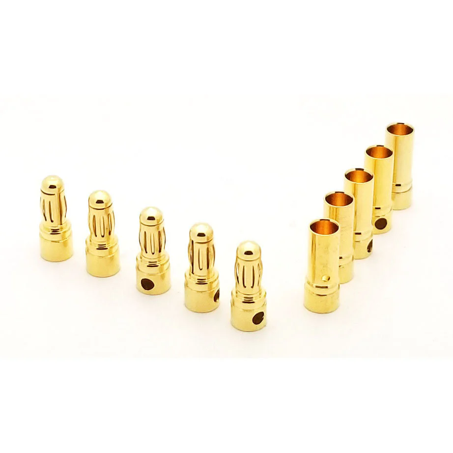 3.5mm RC Bullet Connector - 5 Pair - Image 3