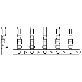 Female Crimp Pins for BLS Housing 100-pack - Image 3