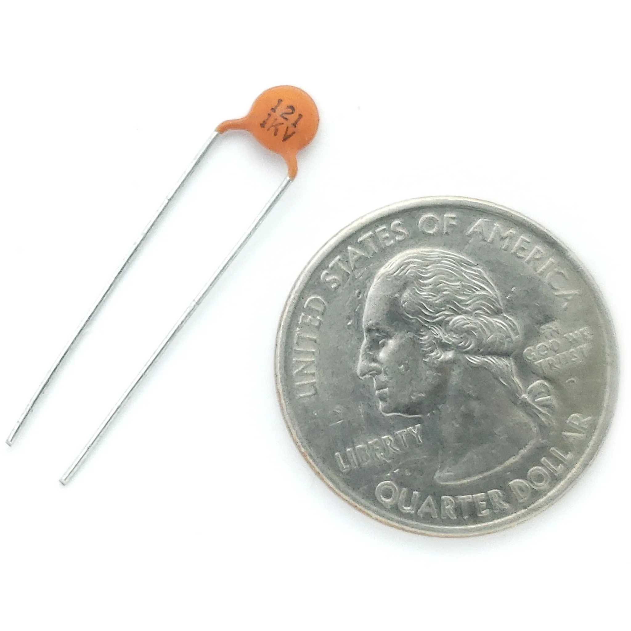ceramic capacitor 120 pF ±10% 1000 volts - Image 2