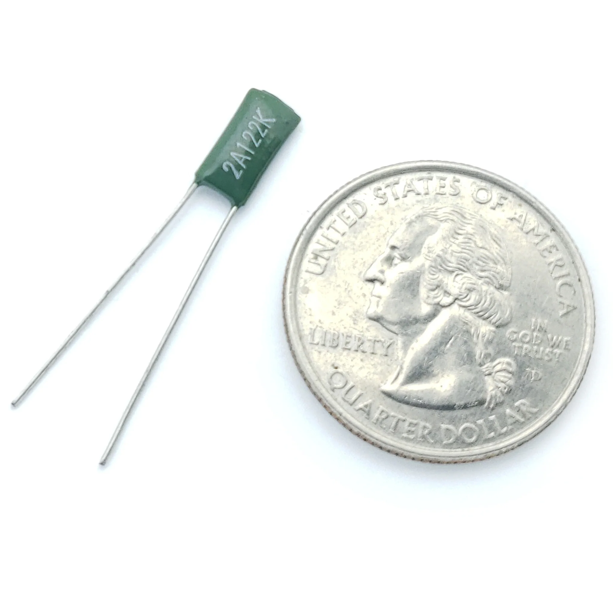 film capacitor 1200 pF ±10% 100 volts metallized polyester - Image 2