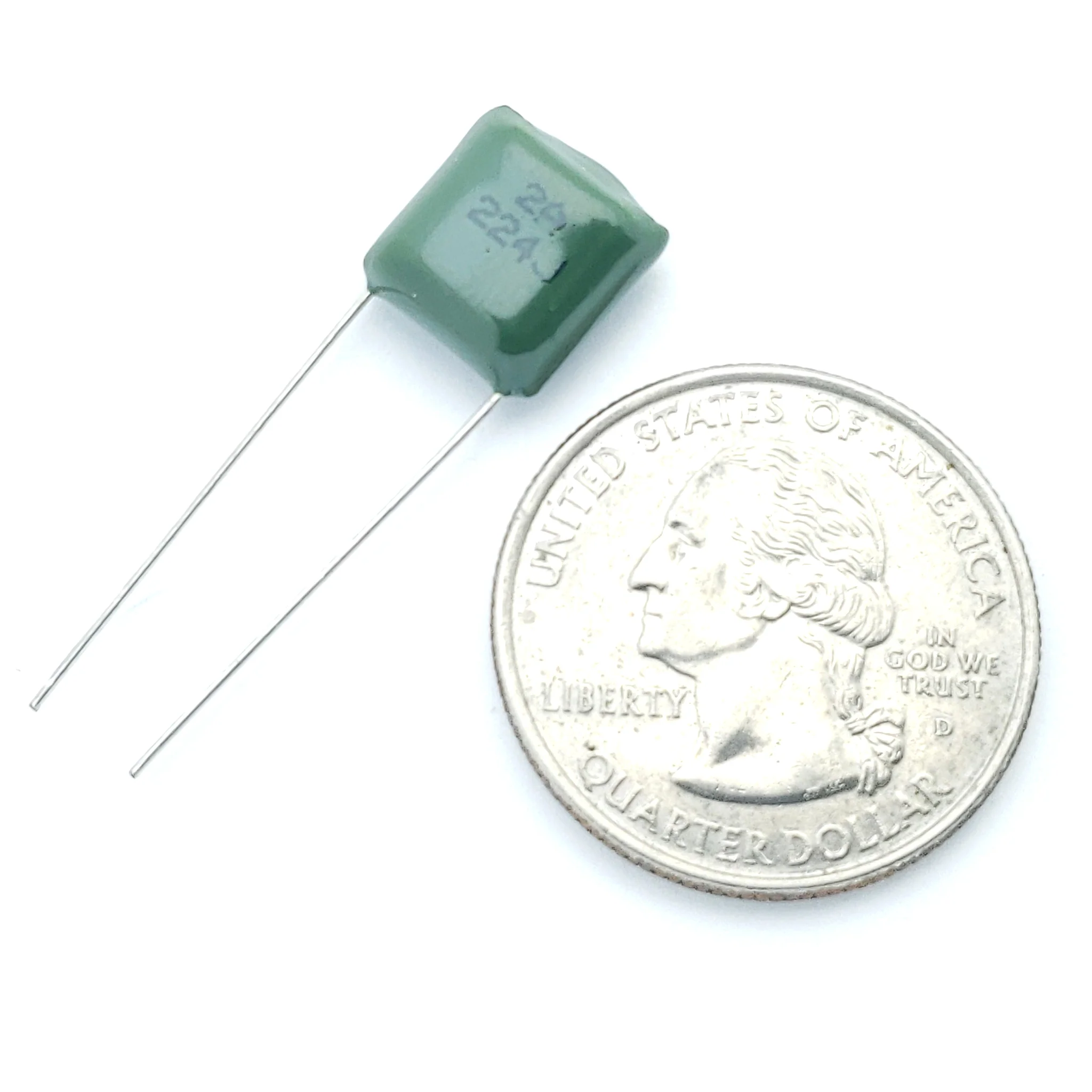 film capacitor 0.22 μF ±5% 100 volts metallized polyester - Image 2