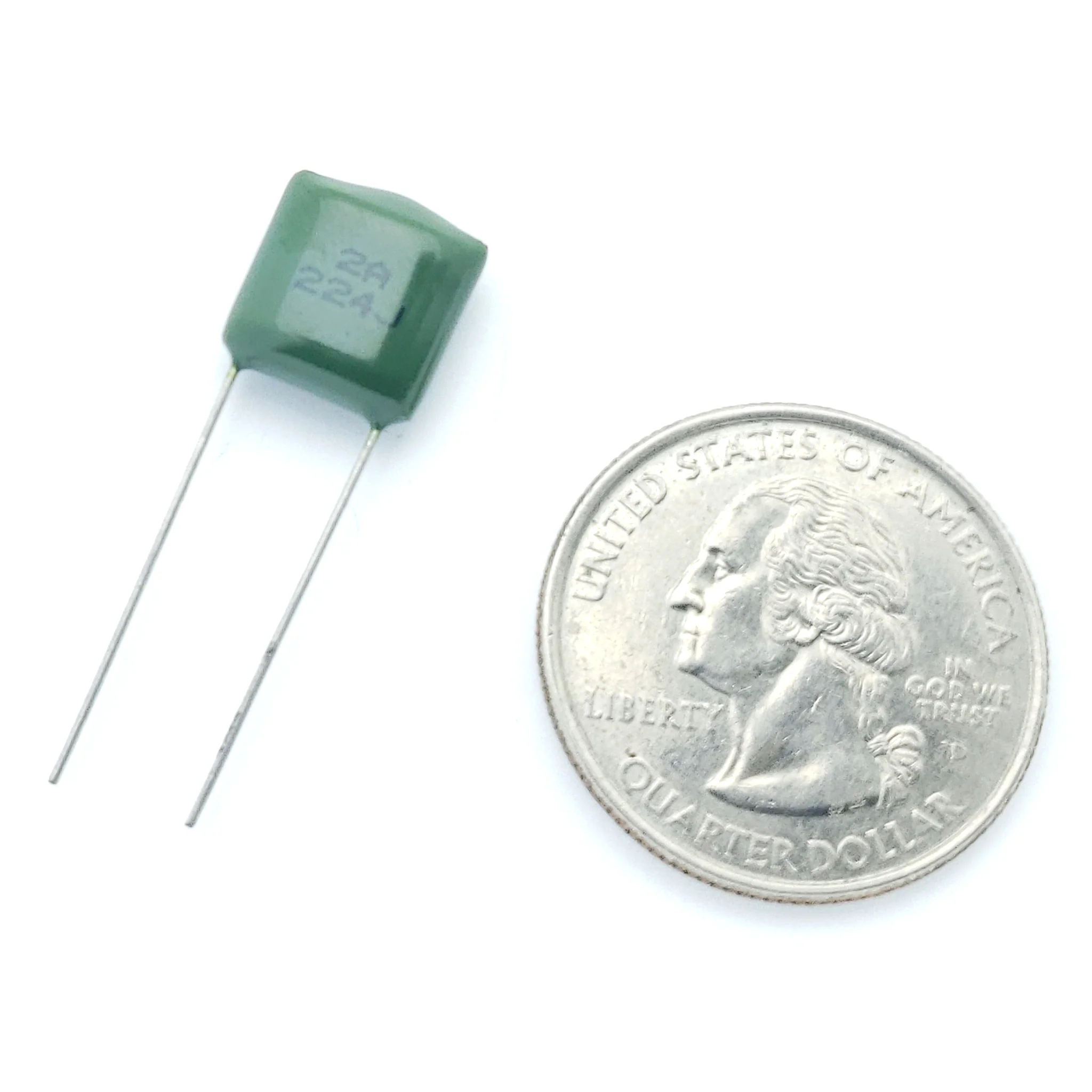 film capacitor 0.22 μF ±5% 100 volts metallized polyester - Image 2