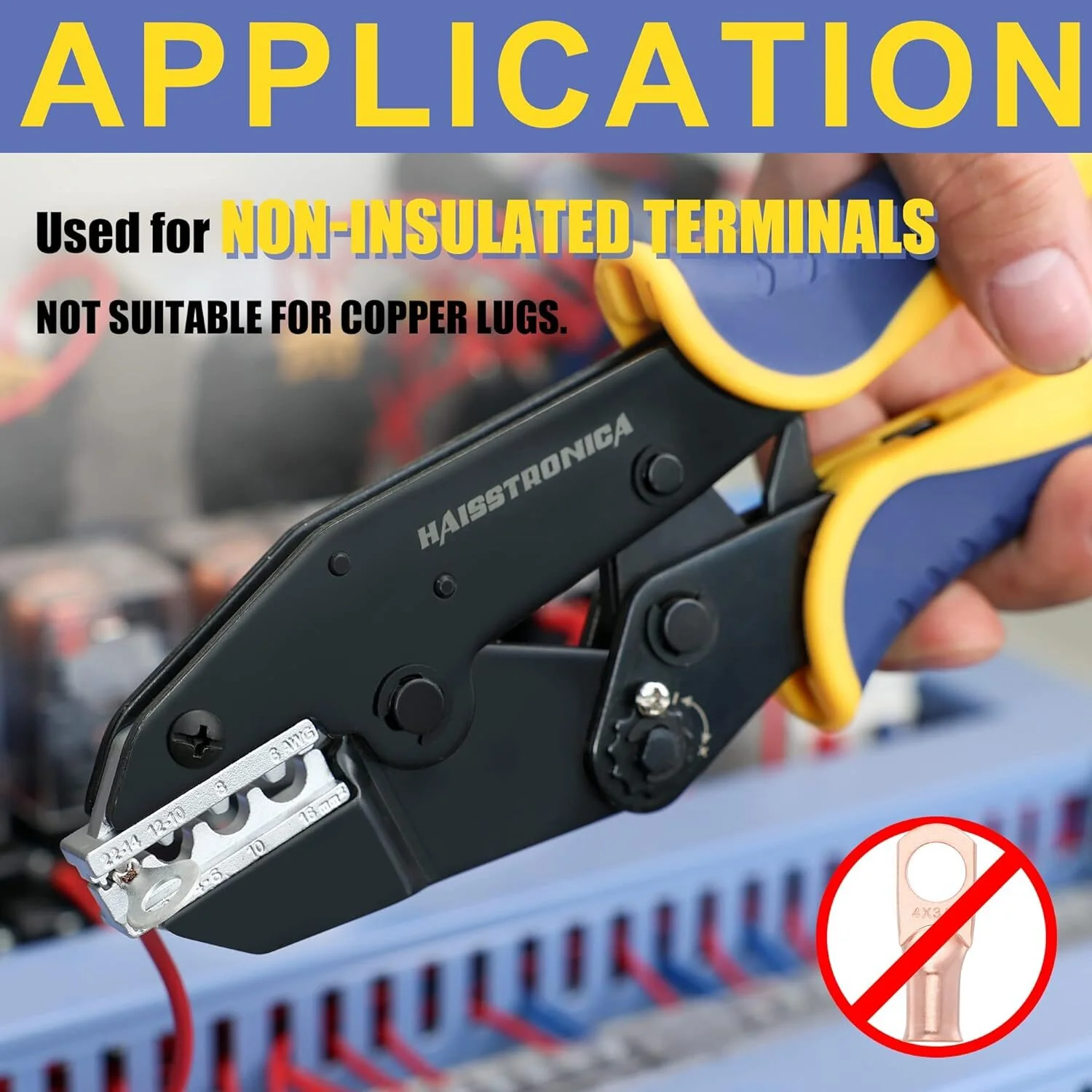 Non-Insulated Terminal/Butt Connecter Crimper - Image 5