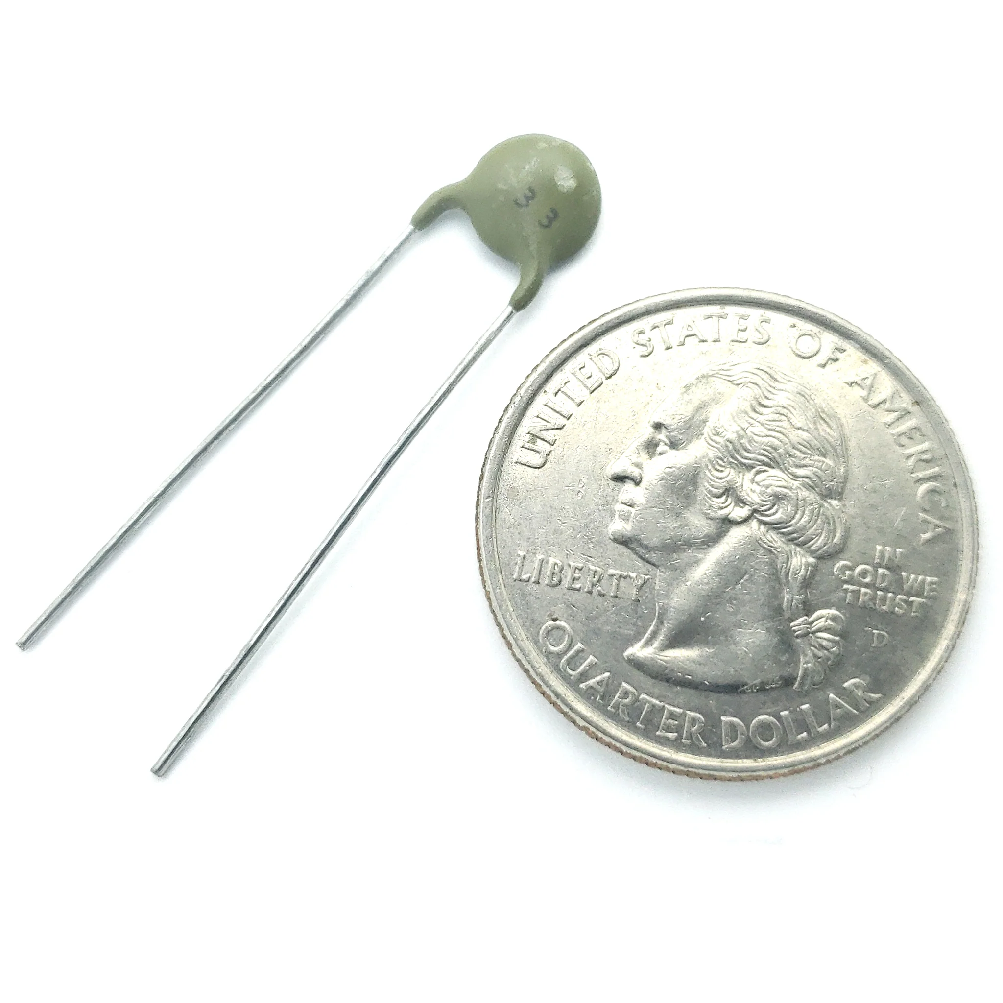 ceramic capacitor 33 pF ±20% 1000 volts - Image 2