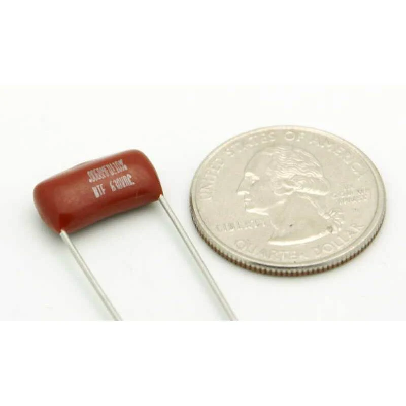 film capacitor 6800 pF ±10% 630 volts mylar