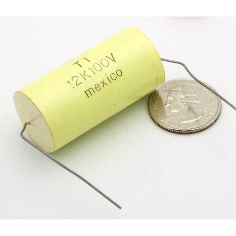 film capacitor 0.012 μF ±10% 100 volts