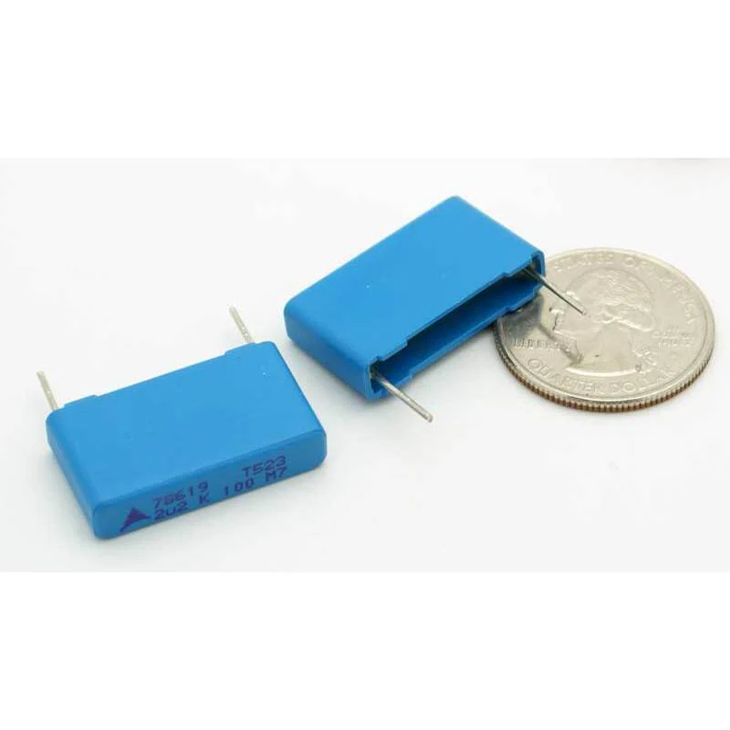 film capacitor 2.2 μF ±10% 100 volts polyester film