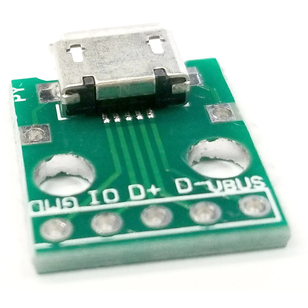 Micro USB (Micro-B) Breakout Board - Image 2
