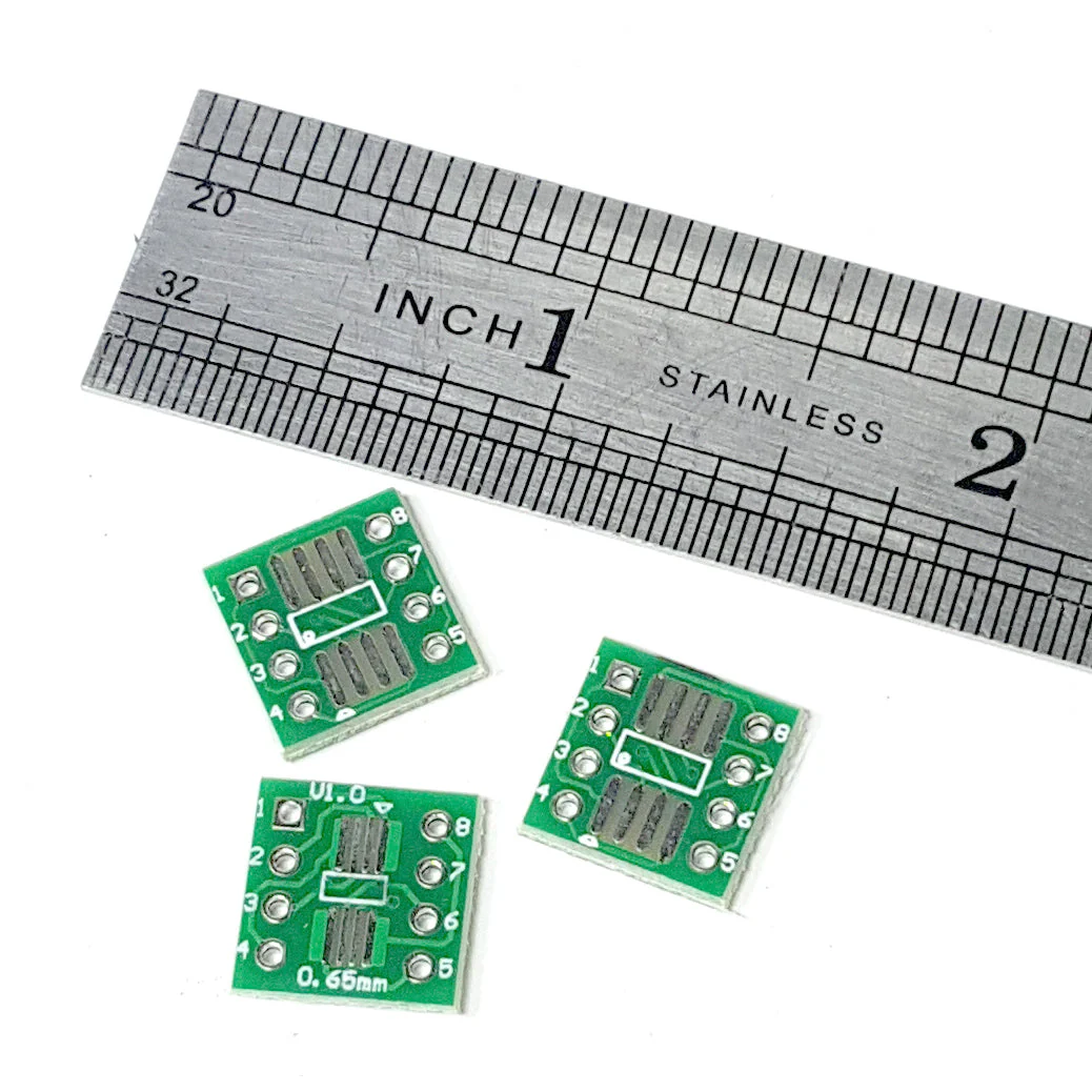 8-Pin SOIC-to-DIP Adapter - 3 Pack (D80) - Image 3