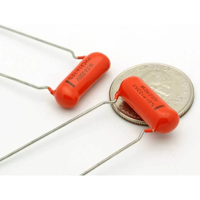 film capacitor 0.04 μF ±10 200 volts Polypropylene