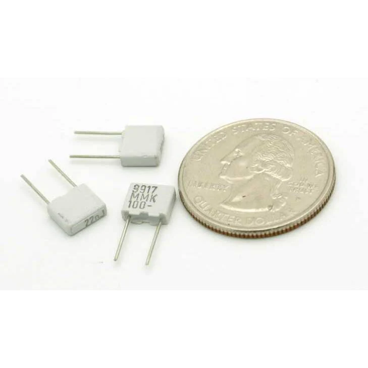 film capacitor 0.022 μF ±5% 100 volts Polyester Metalized Film
