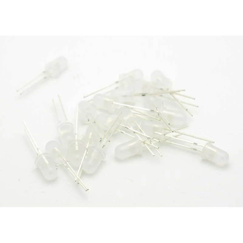 White 5mm LED 20-Pack