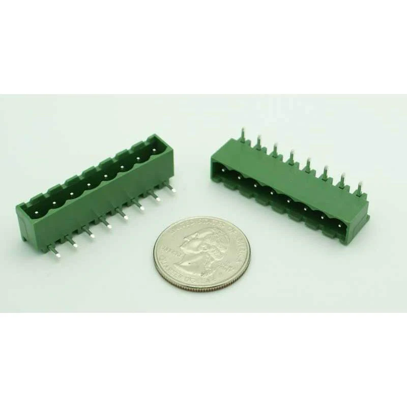 8 Position Phoenix Connector Jack - (PCB Mount) - Image 2