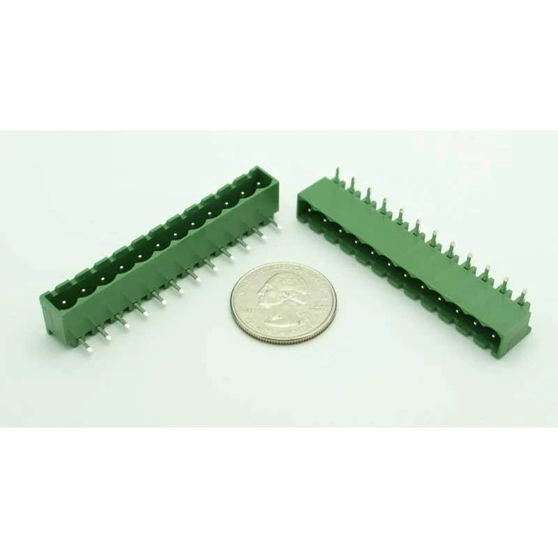 12 Position Phoenix Connector Jack - (PCB Mount) - Image 2