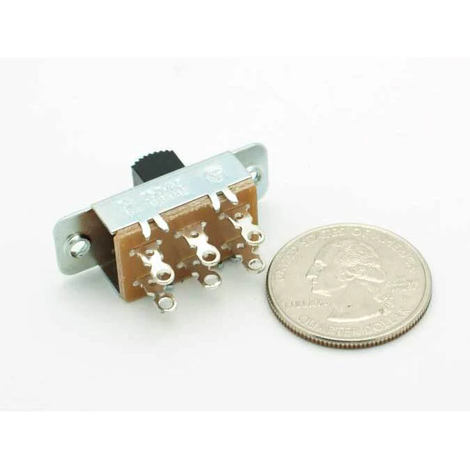 DPDT Slide Switch On-On (or Off) 6A - Image 3