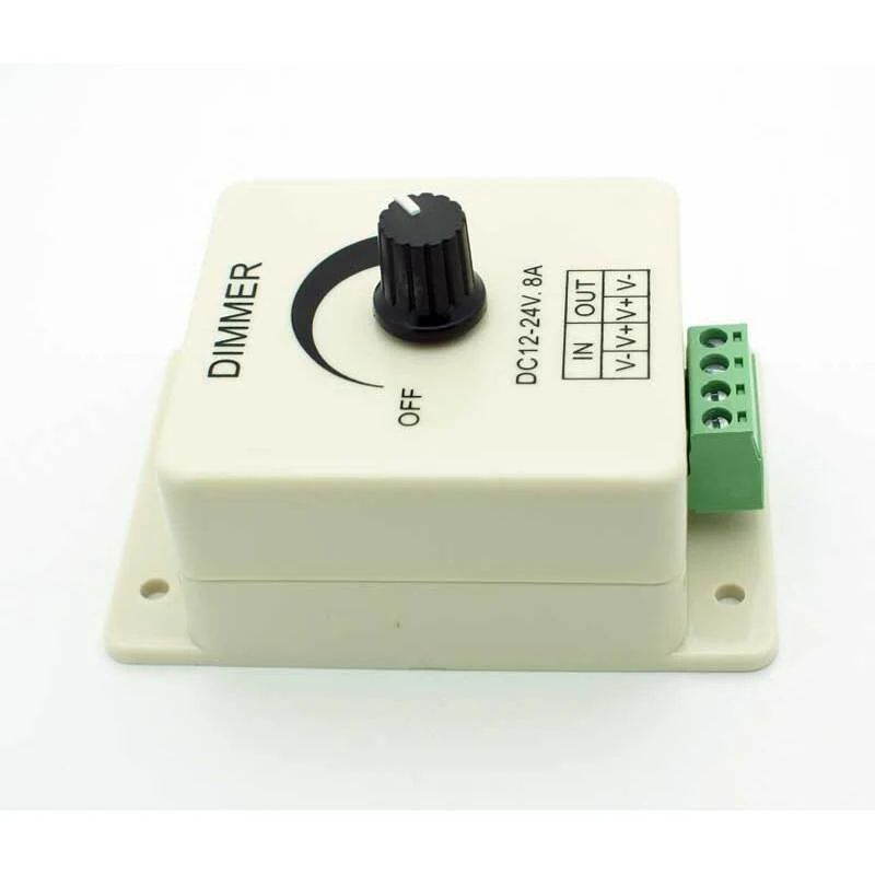 PWM LED Dimmer Or DC Motor Speed Controller (12 to 24VDC) - 8A Max - Image 3