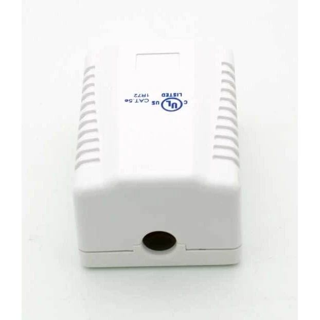 RJ-45 / CAT-5e Surface Mount Jack w/Box - 1 Port - Image 2