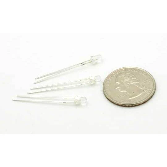 Ultra Bright Green 3mm LED - 3 Pack