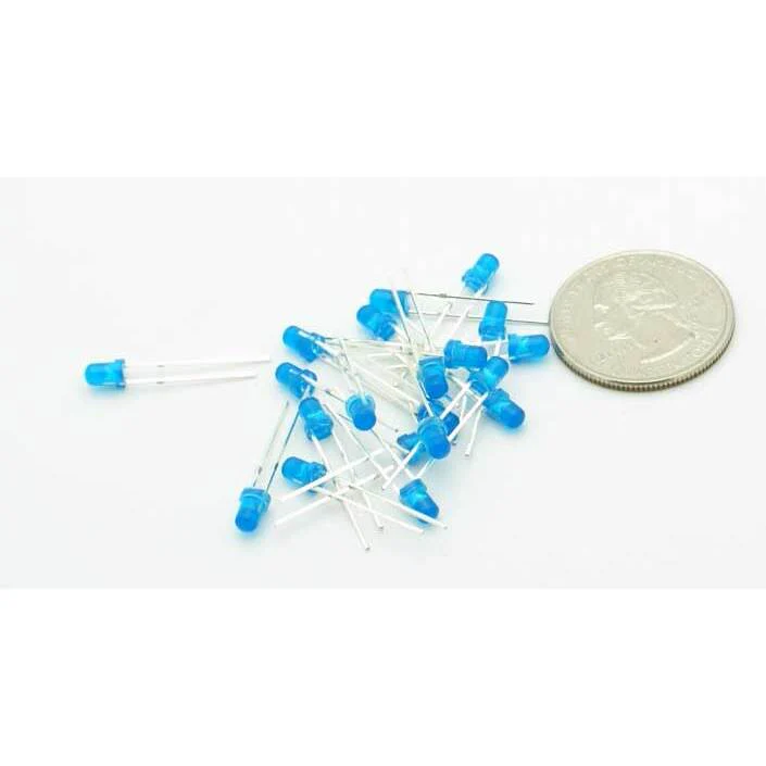 Blue 3mm LED 20-Pack