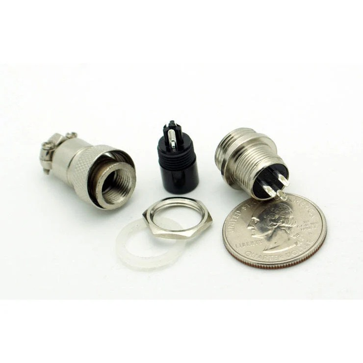3 Pin Miniature Microphone Connector (Male/Female Pair) - Image 4