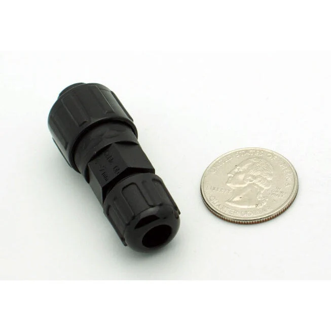 Medium Series 4 Pin Male Inline Waterproof Connector - 18-24 AWG - Image 3