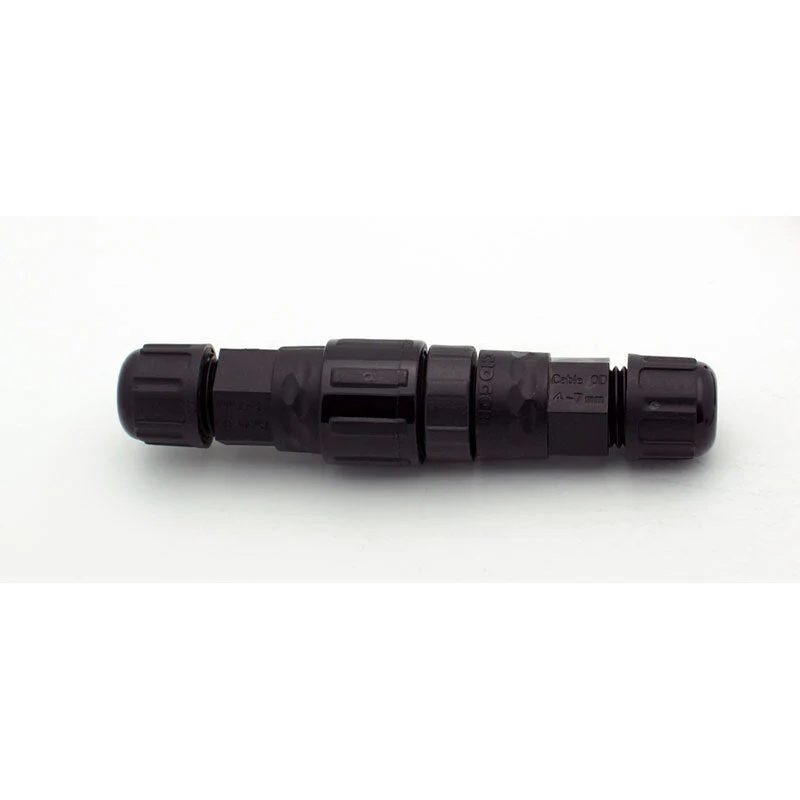 Medium Series 6 Pin Male Inline Waterproof Connector - 18-24 AWG - Image 5