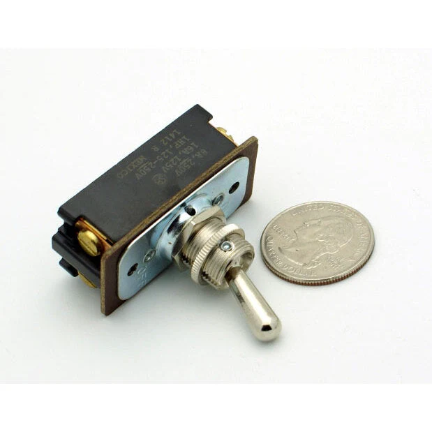 DPST Bat Handle Toggle Switch On-Off 16A - Image 2