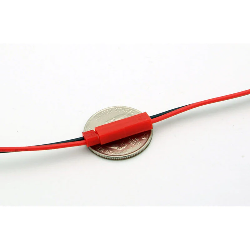 JST RCY 2 Pin Connector Male/Female Pair - 4 Pair Pack - Image 3
