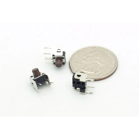 Tactile Switch Button - SPST Micro Pushbutton Switch - 90° Momentary OFF - (ON) - 6MM - Image 2